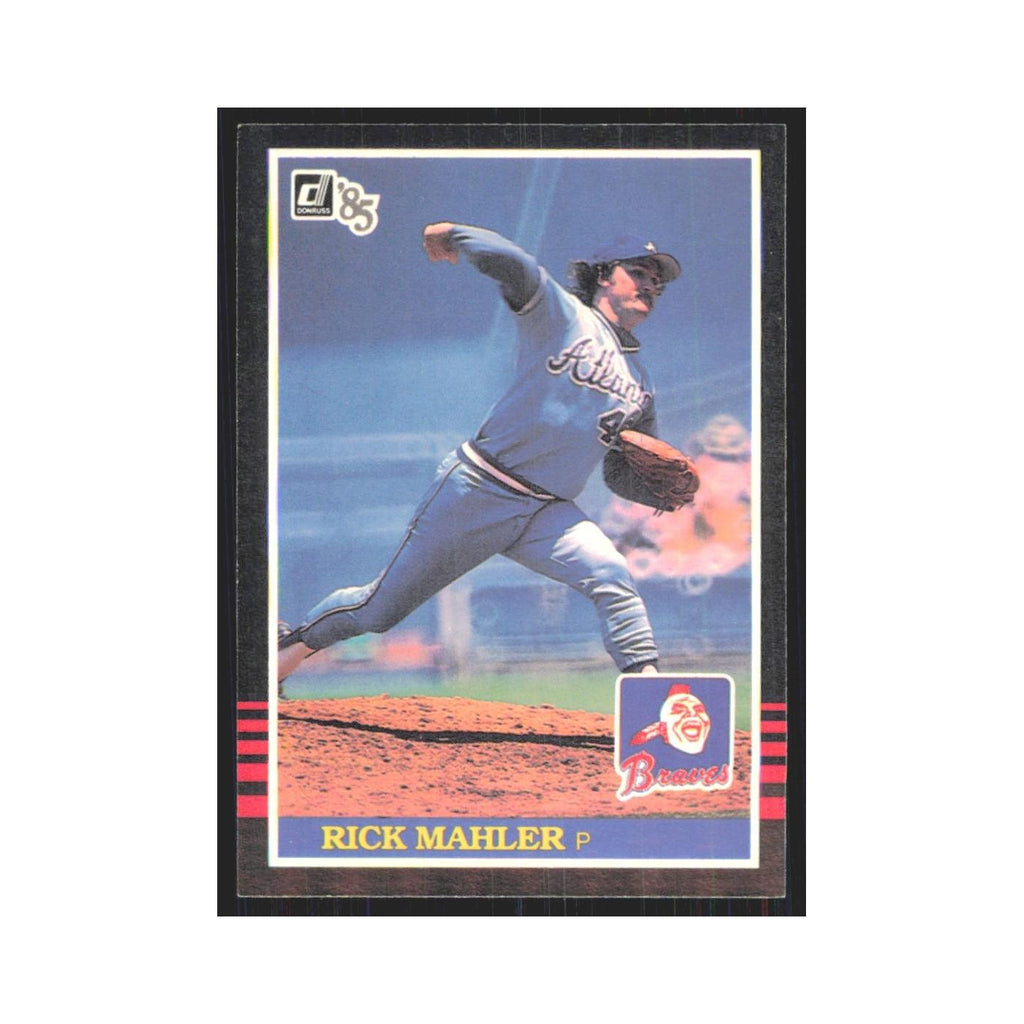 1985 Donruss Rick Mahler Braves #385