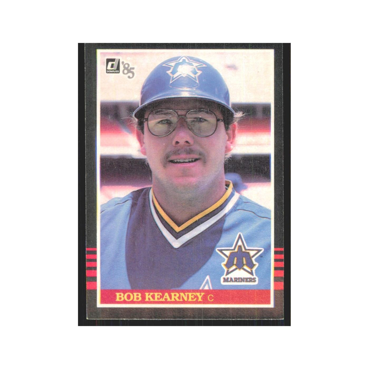 1985 Donruss Bob Kearney Mariners #362