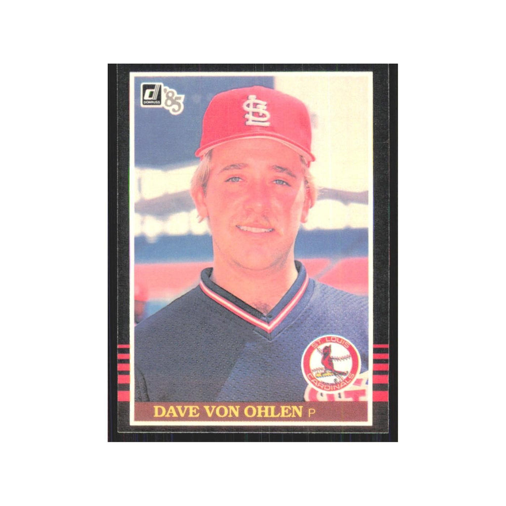 1985 Donruss Dave Von Ohlen Cardinals #412