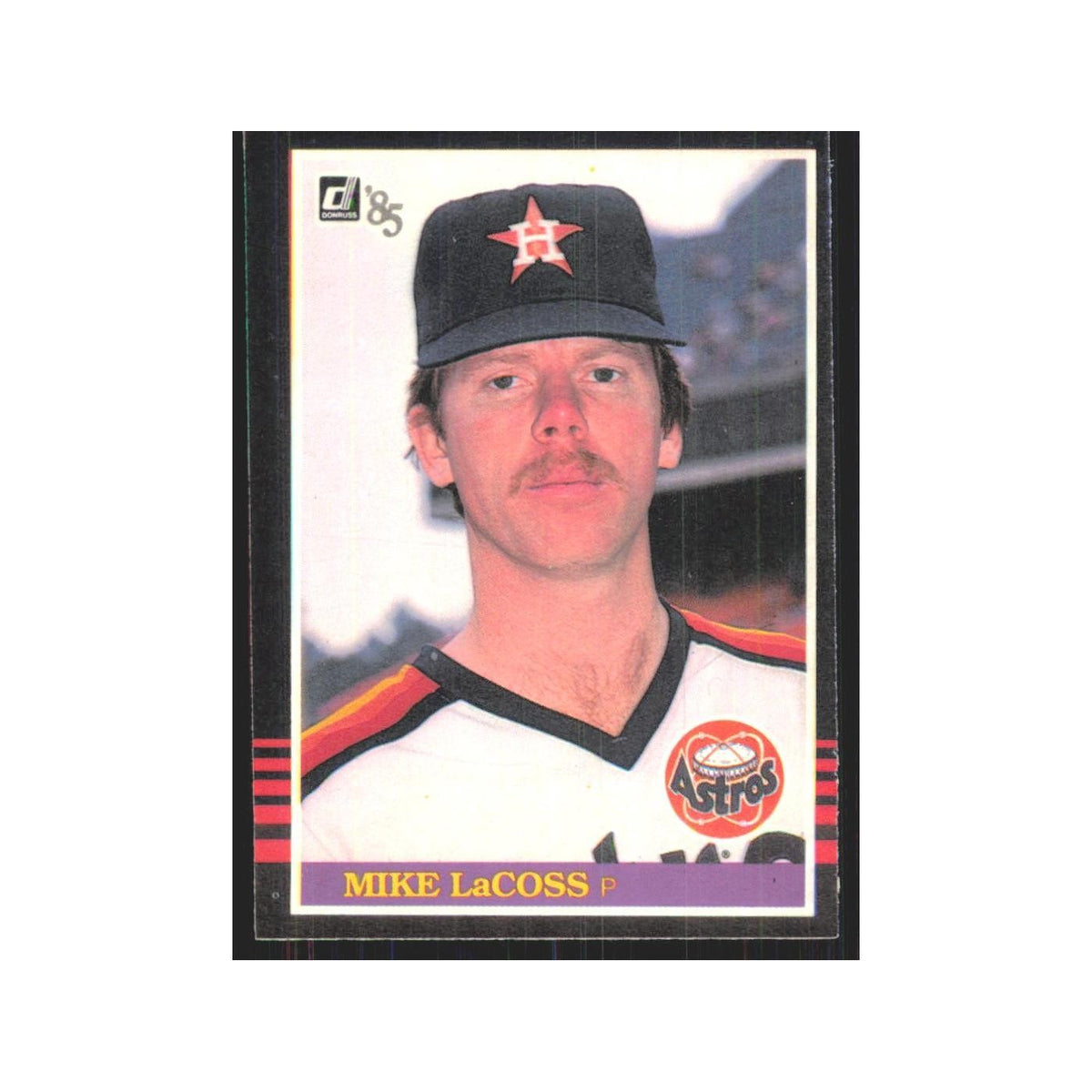 1985 Donruss Mike LaCoss Astros #405