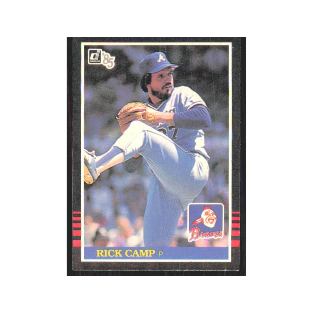 1985 Donruss Rick Camp Braves #409