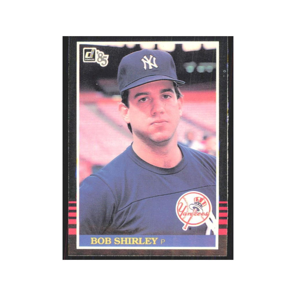 1985 Donruss Bob Shirley Yankees #370