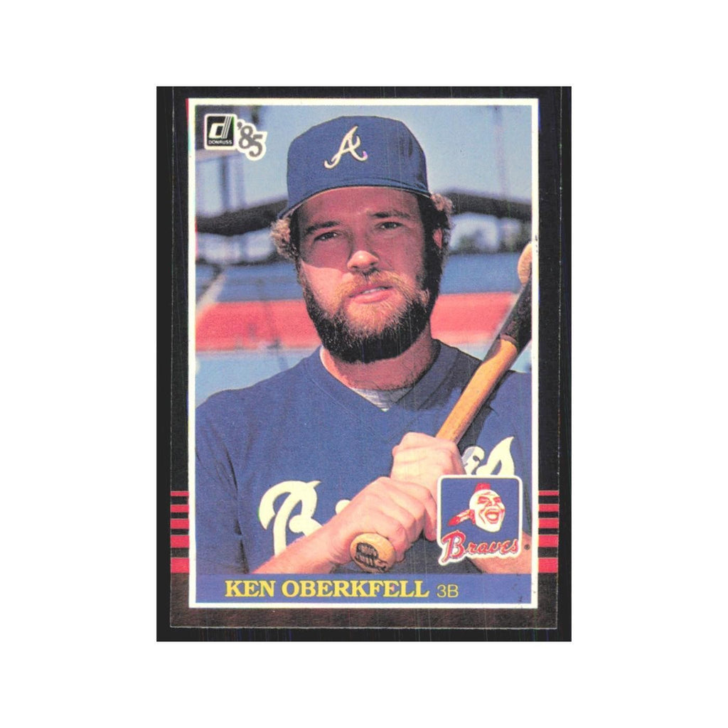1985 Donruss Ken Oberkfell Braves #432