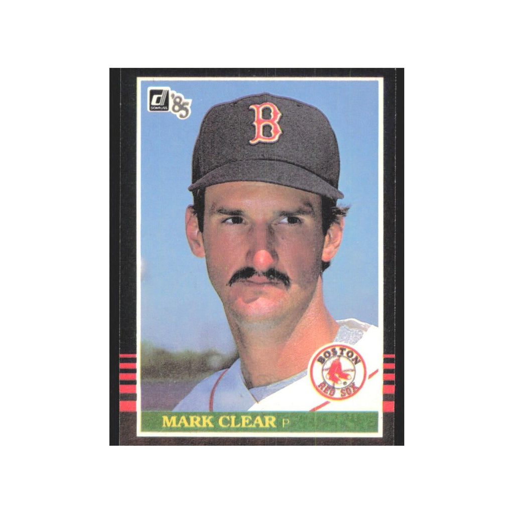 1985 Donruss Mark Clear Red Sox #538