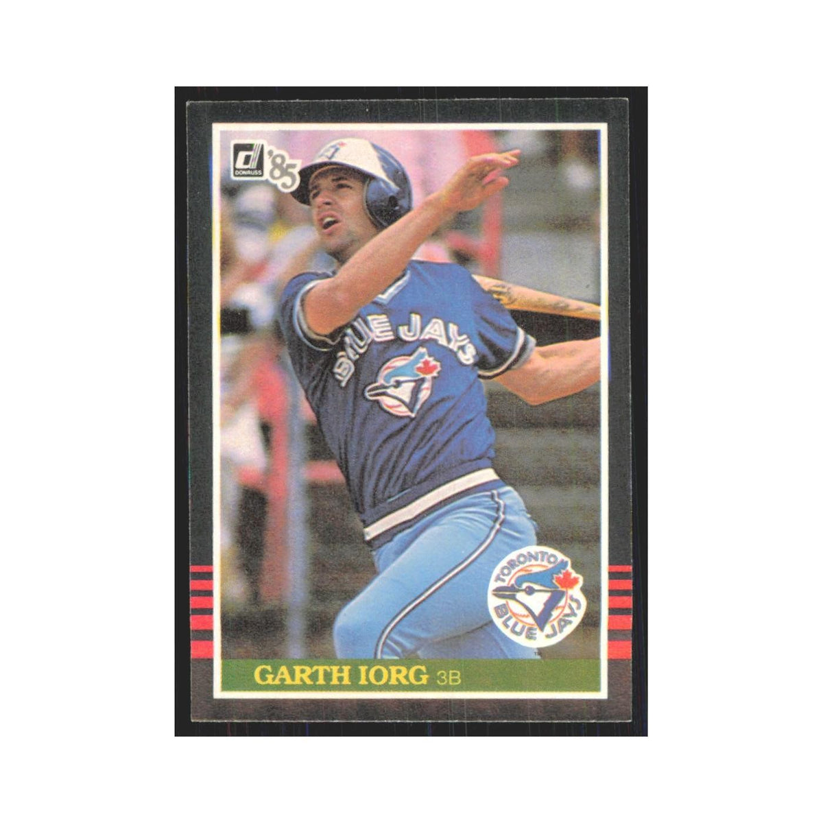 1985 Donruss Garth Iorg Blue Jays #363