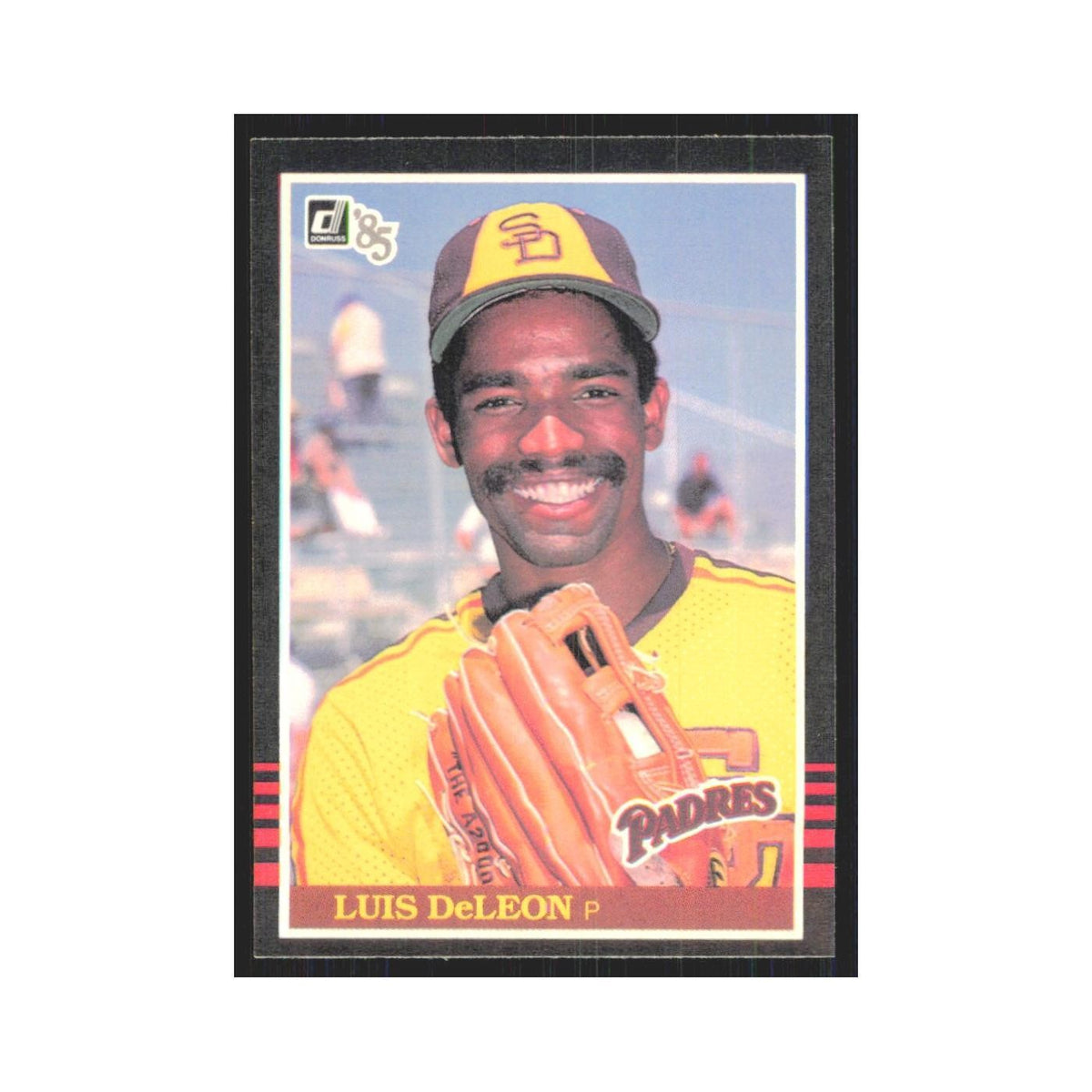 1985 Donruss Luis DeLeon Padres #406