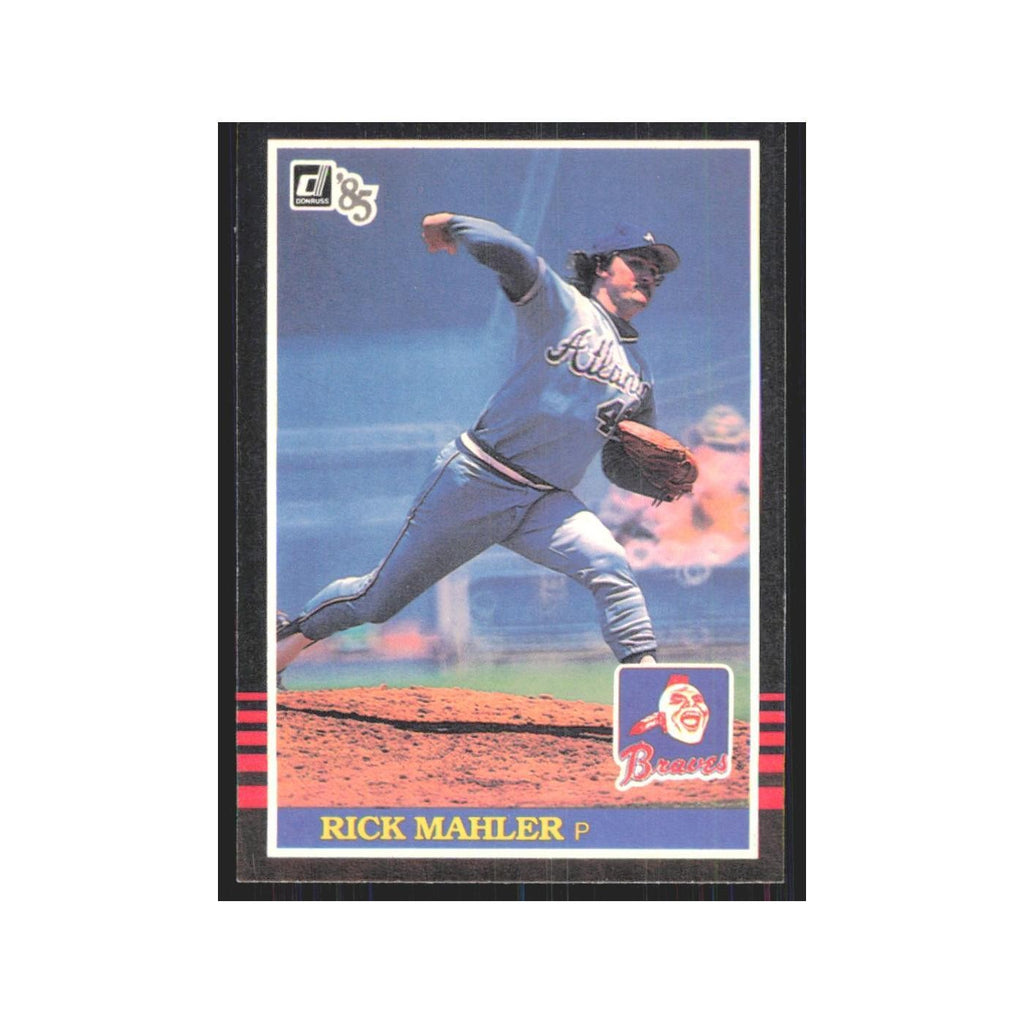 1985 Donruss Rick Mahler Braves #385