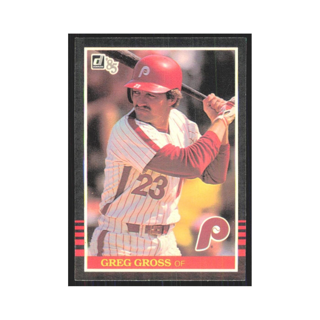 1985 Donruss Greg Gross Phillies #407