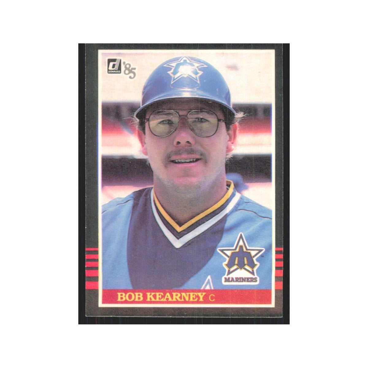 1985 Donruss Bob Kearney Mariners #362
