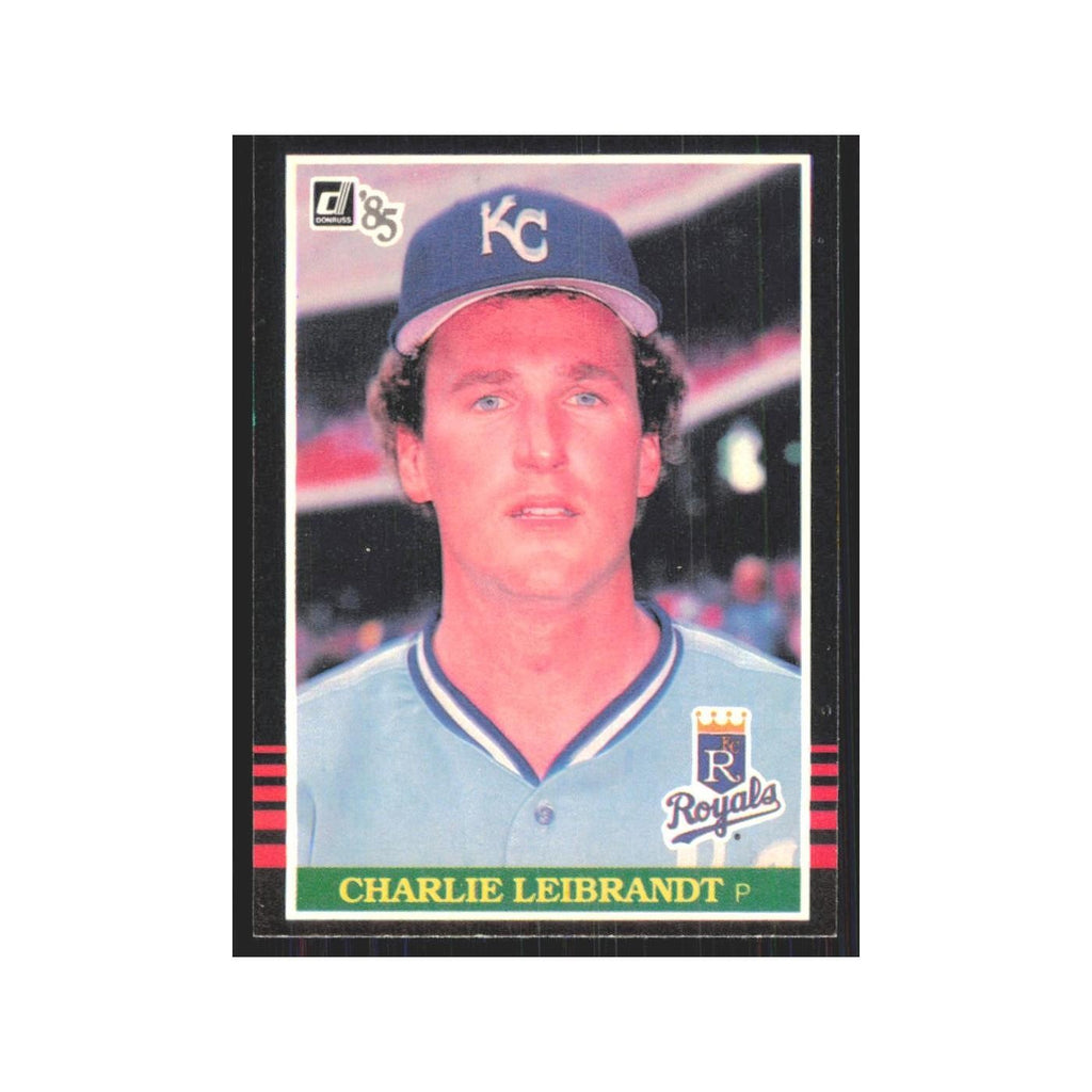 1985 Donruss Charlie Leibrandt Royals #399