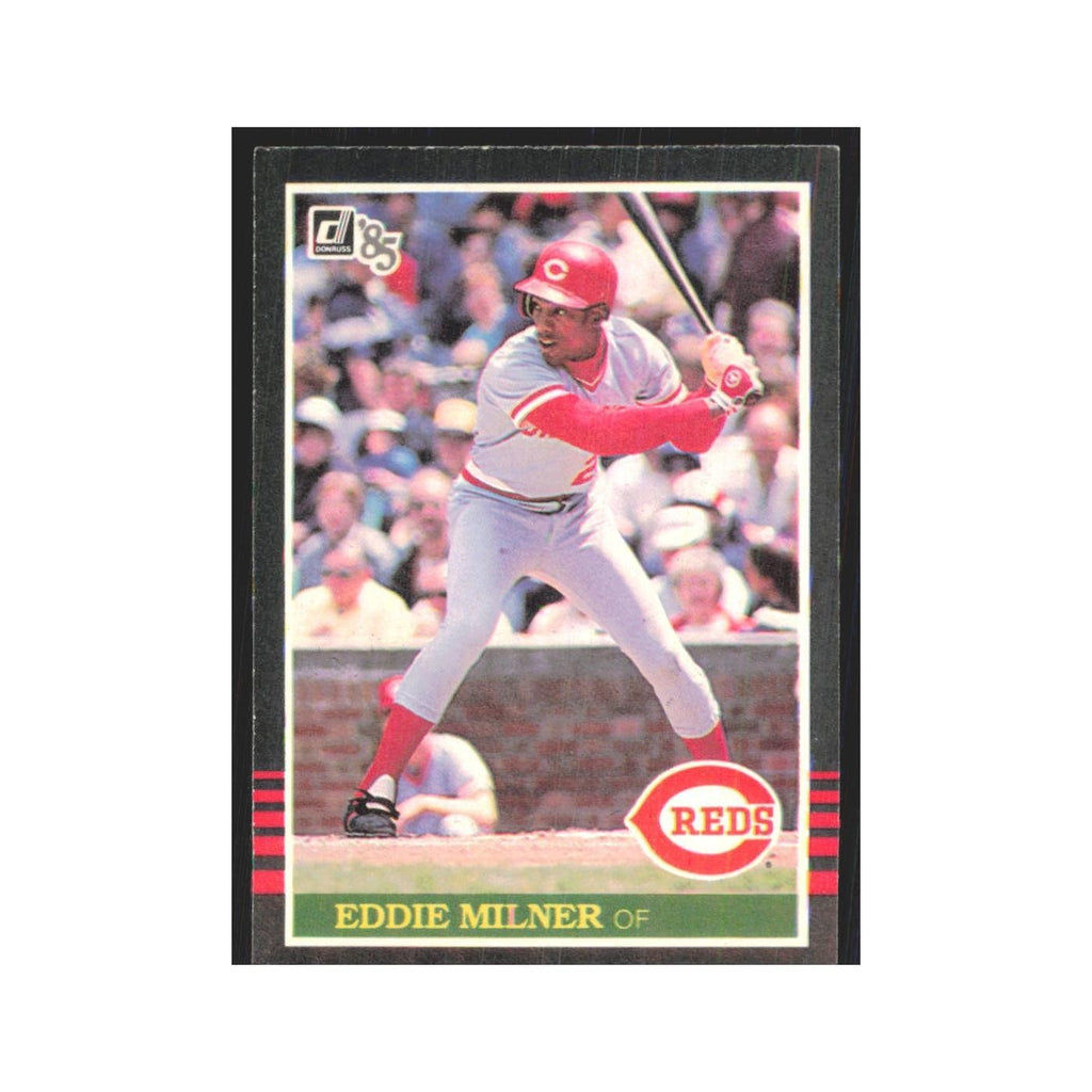 1985 Donruss Eddie Milner Reds #428