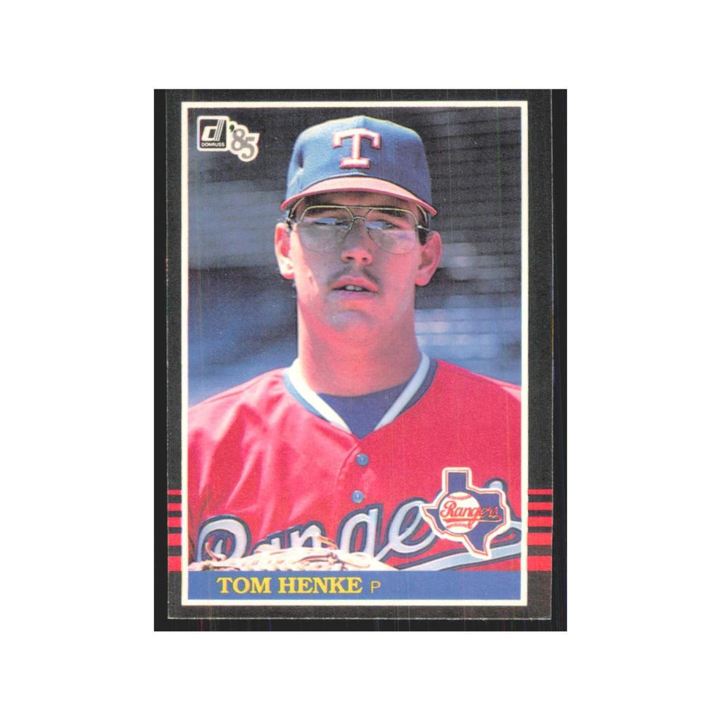 1985 Donruss Tom Henke Rangers #403