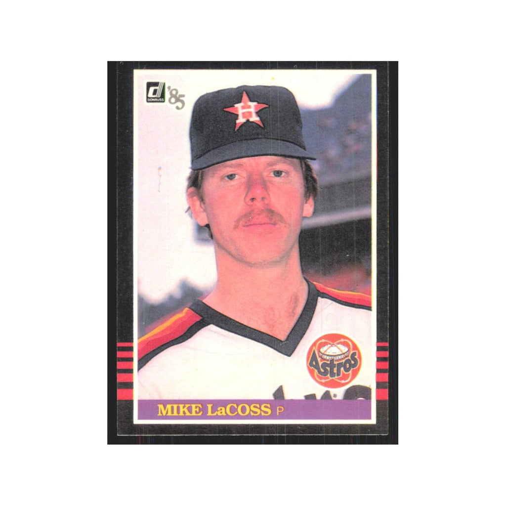 1985 Donruss Mike LaCoss Astros #405