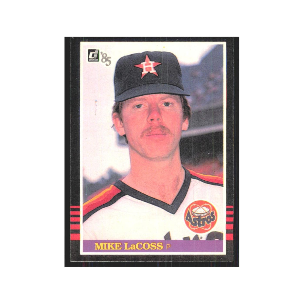 1985 Donruss Mike LaCoss Astros #405