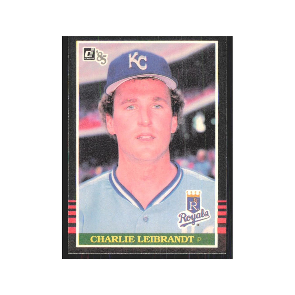 1985 Donruss Charlie Leibrandt Royals #399