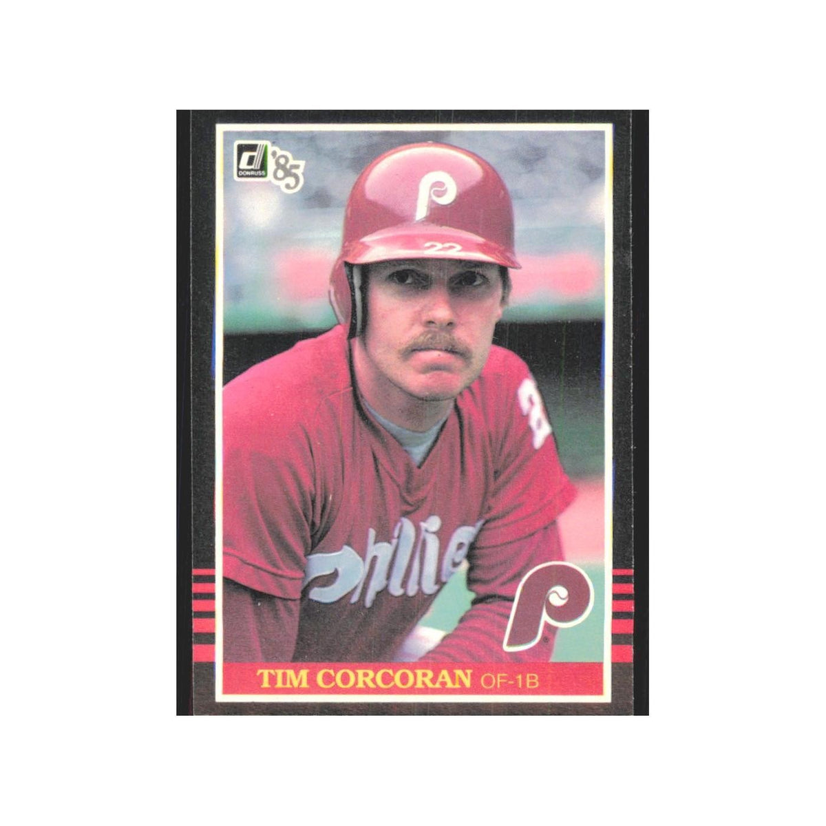 1985 Donruss Tim Corcoran Phillies #381