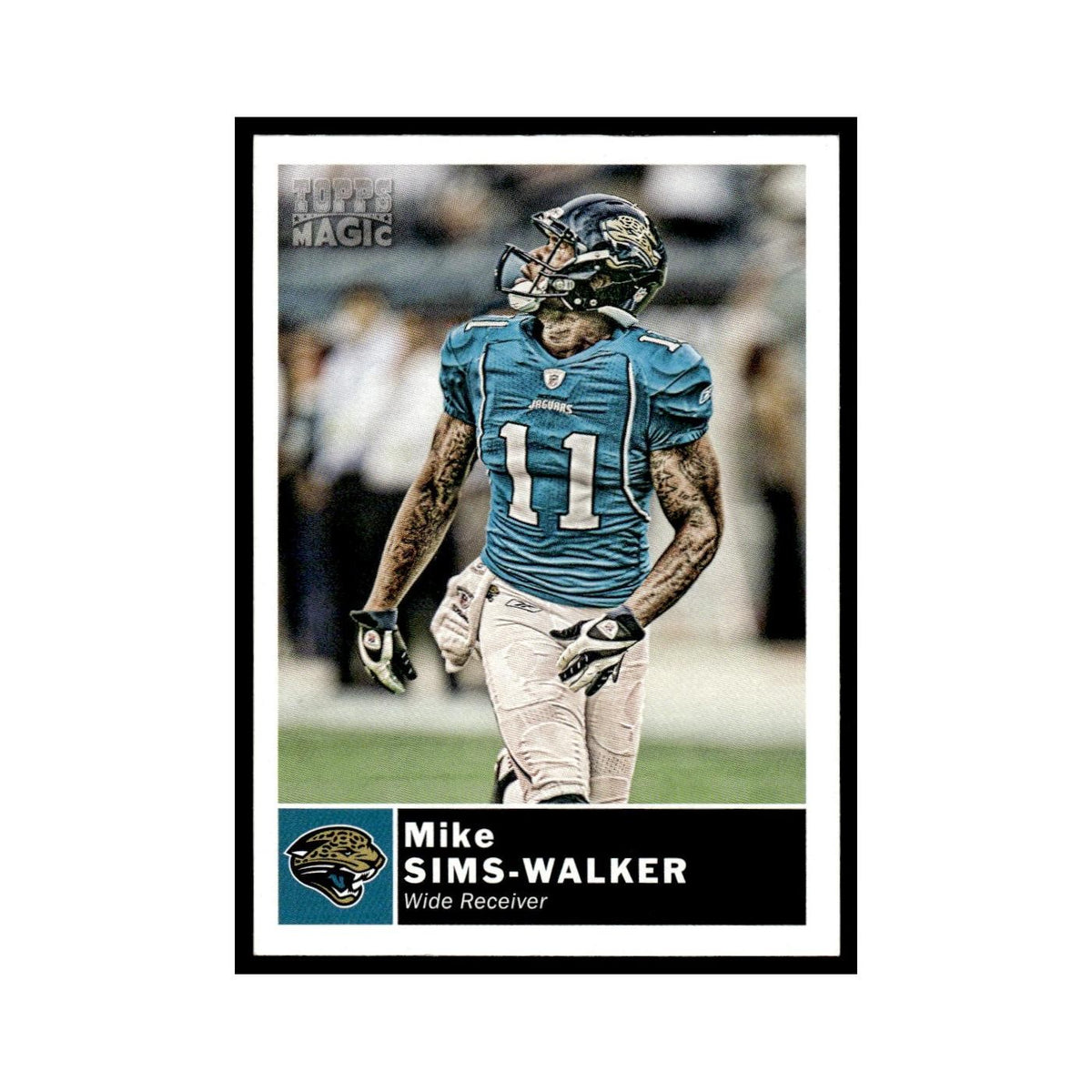 2010 Topps Magic Mike Sims-Walker Jaguars #123