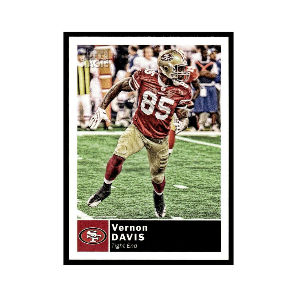 2010 Topps Magic Vernon Davis 49ers #137