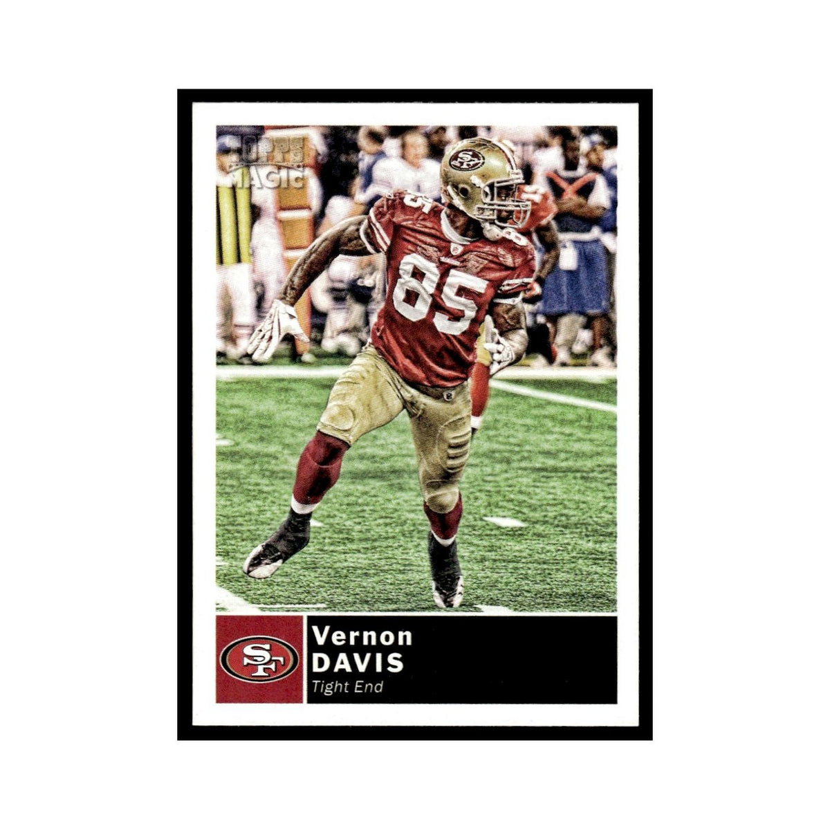 2010 Topps Magic Vernon Davis 49ers #137