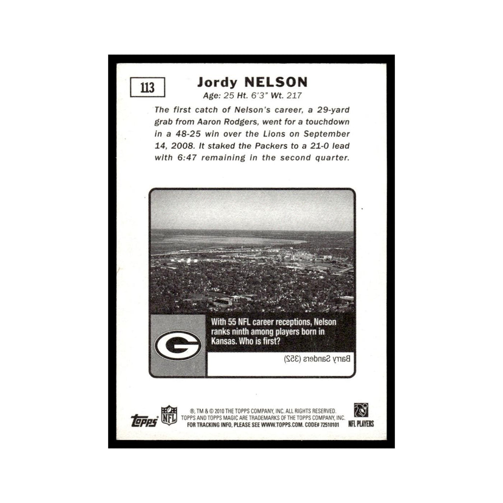 2010 Topps Magic Jordy Nelson Packers #113