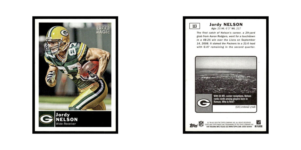 2010 Topps Magic Jordy Nelson Packers #113