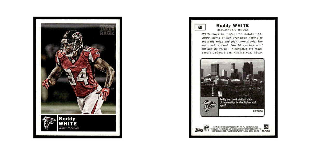 2010 Topps Magic Roddy White Falcons #68