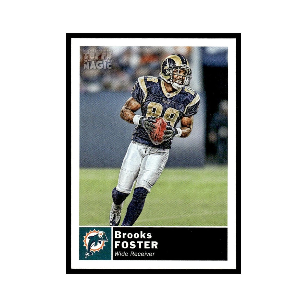 2010 Topps Magic Brooks Foster Dolphins #43