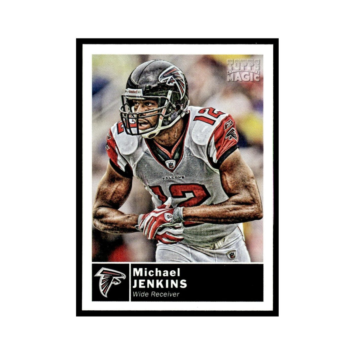 2010 Topps Magic Michael Jenkins Falcons #207