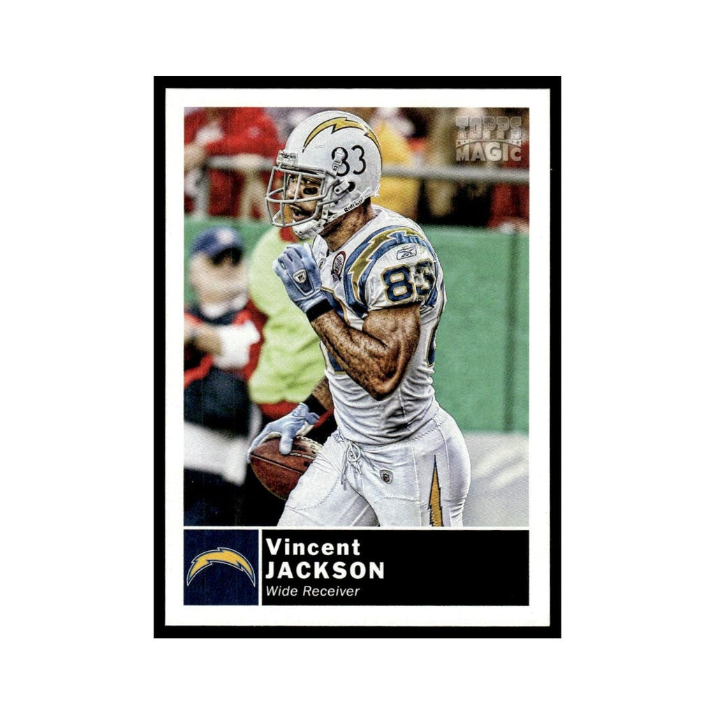 2010 Topps Magic Vincent Jackson San Diego Chargers #173