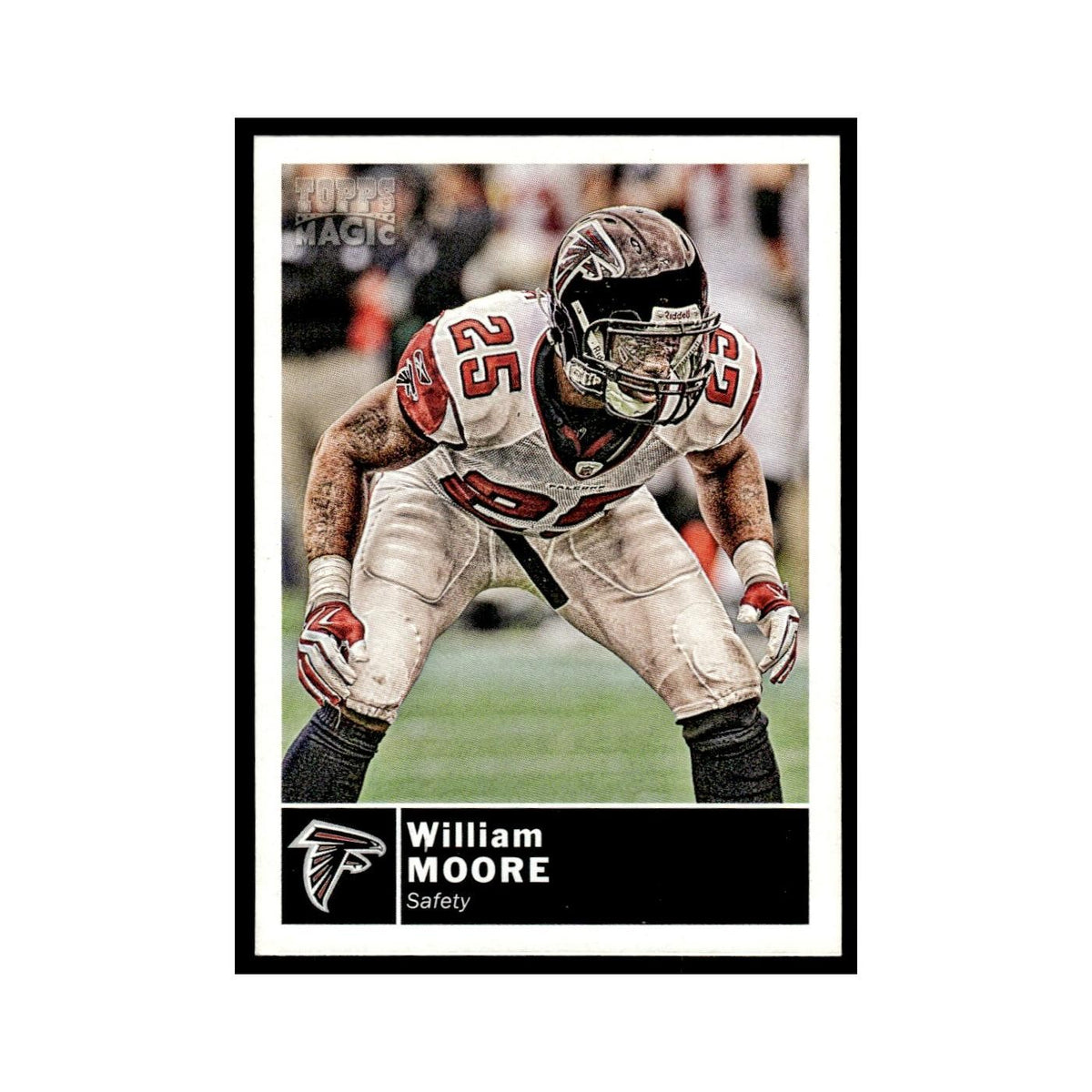 2010 Topps Magic William Moore Falcons #74