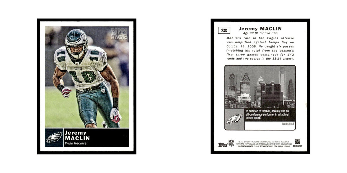 2010 Topps Magic Jeremy Maclin Eagles #238