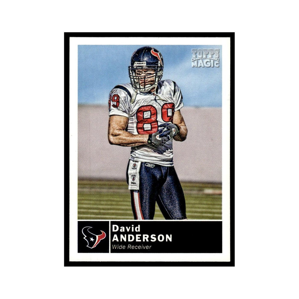 2010 Topps Magic David Anderson Texans #55
