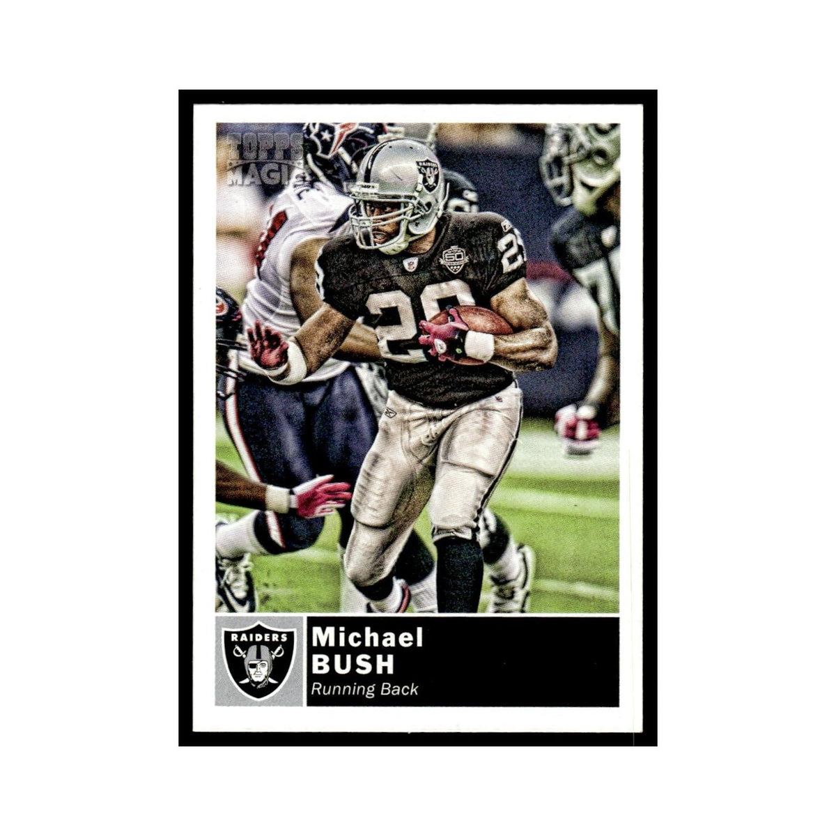 2010 Topps Magic Michael Bush Raiders #33