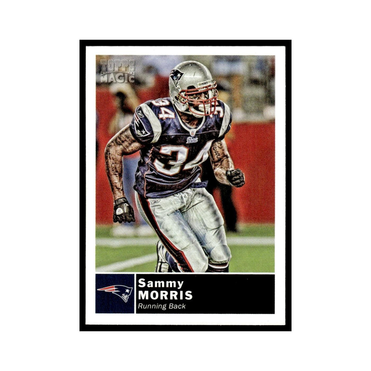 2010 Topps Magic Sammy Morris Patriots #227