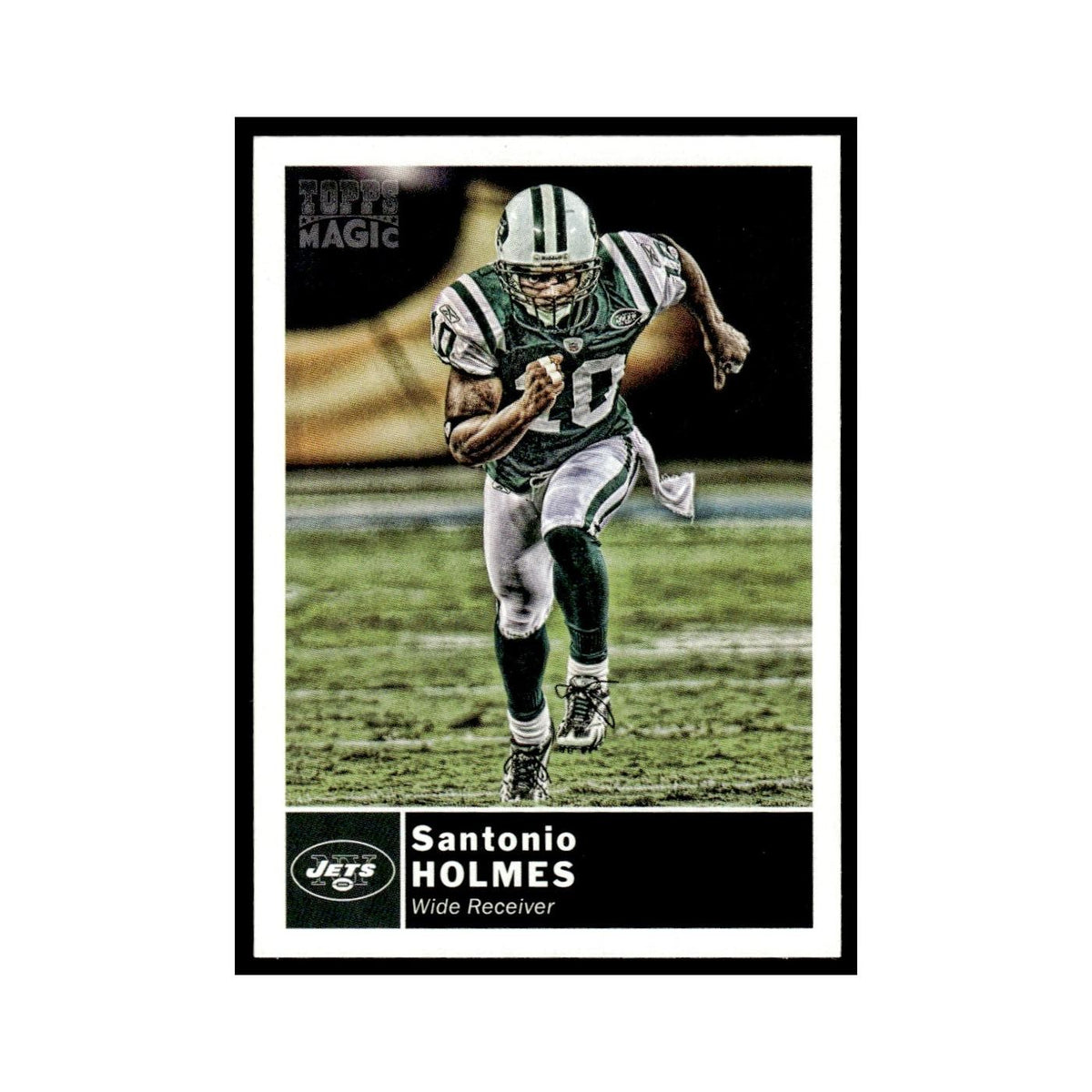 2010 Topps Magic Santonio Holmes Jets #180