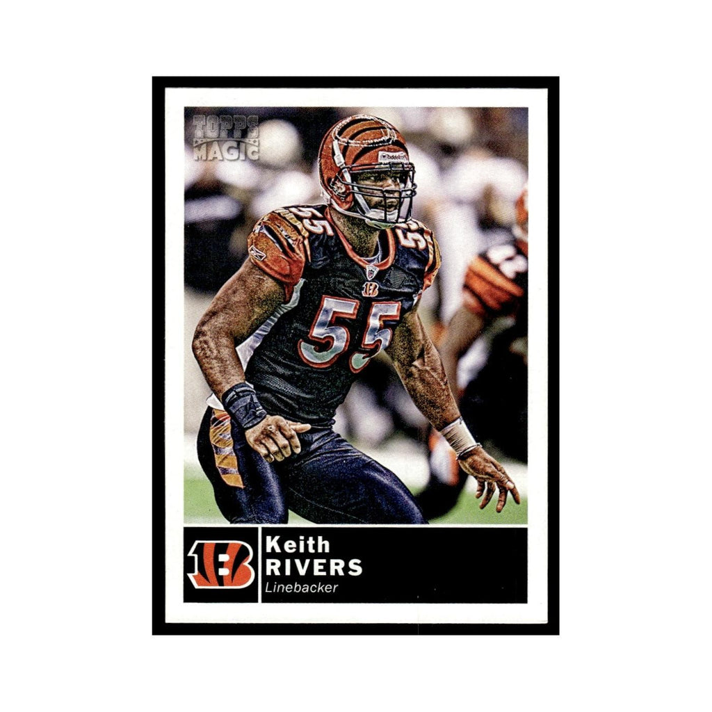 2010 Topps Magic Keith Rivers Bengals #73