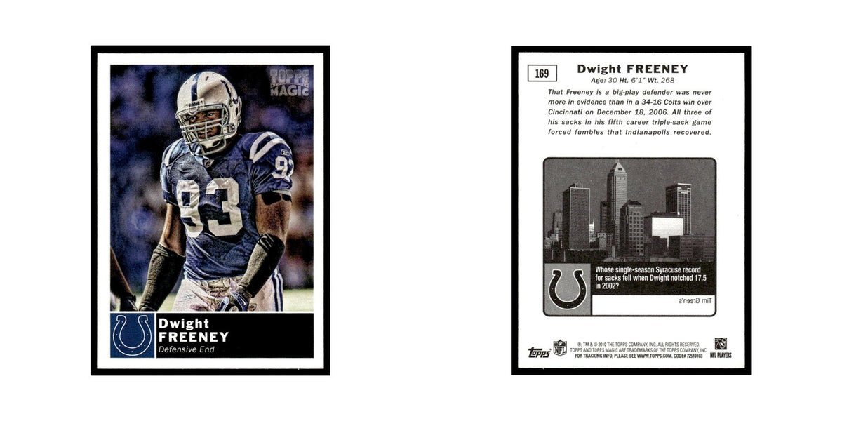 2010 Topps Magic Dwight Freeney Colts #169