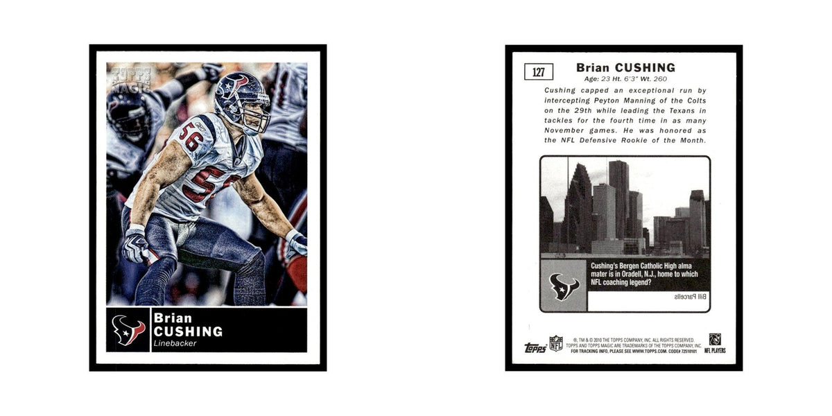 2010 Topps Magic Brian Cushing Texans #127
