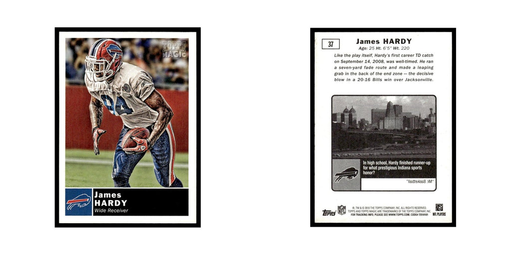 2010 Topps Magic James Hardy Bills #37