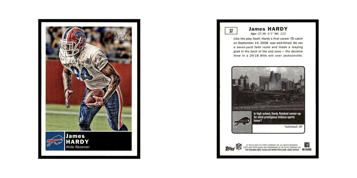 2010 Topps Magic James Hardy Bills #37