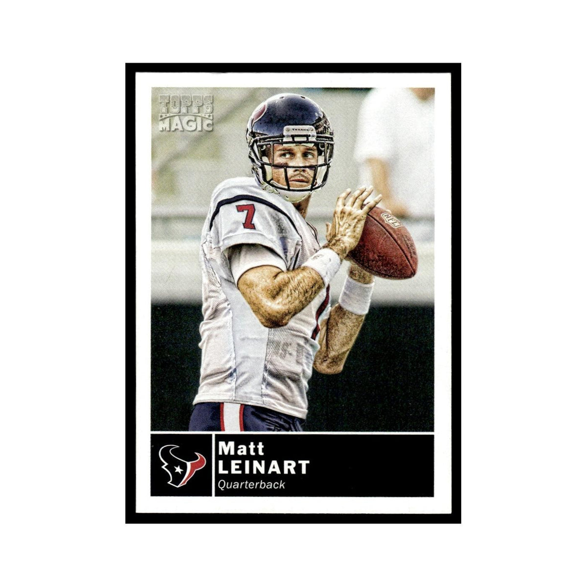 2010 Topps Magic Matt Leinart Texans #163
