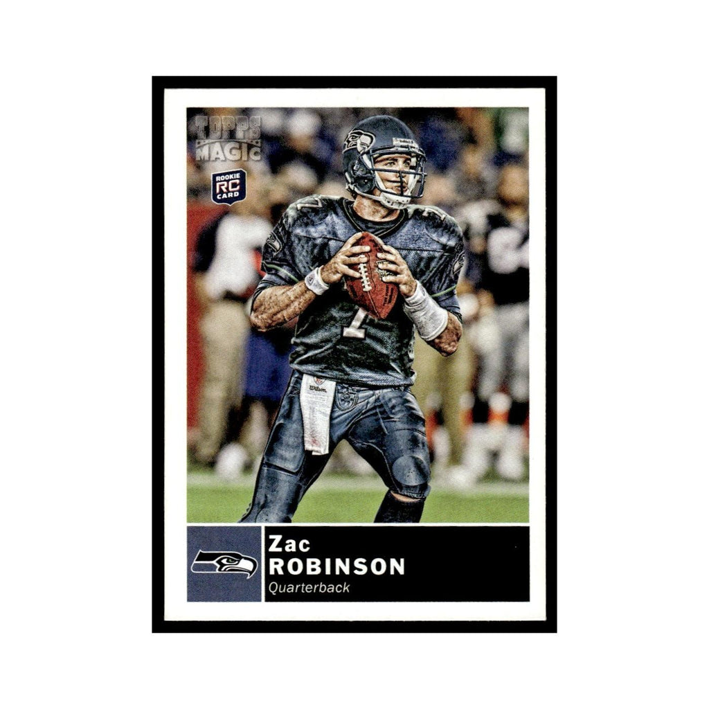 2010 Topps Magic Zac Robinson RC Seahawks #191