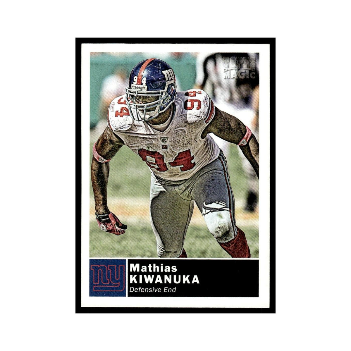 2010 Topps Magic Mathias Kiwanuka Giants #151