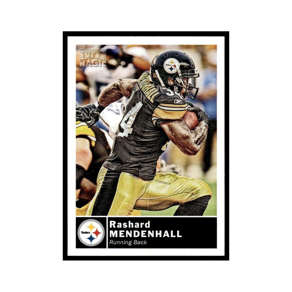 2010 Topps Magic Rashard Mendenhall Steelers #200