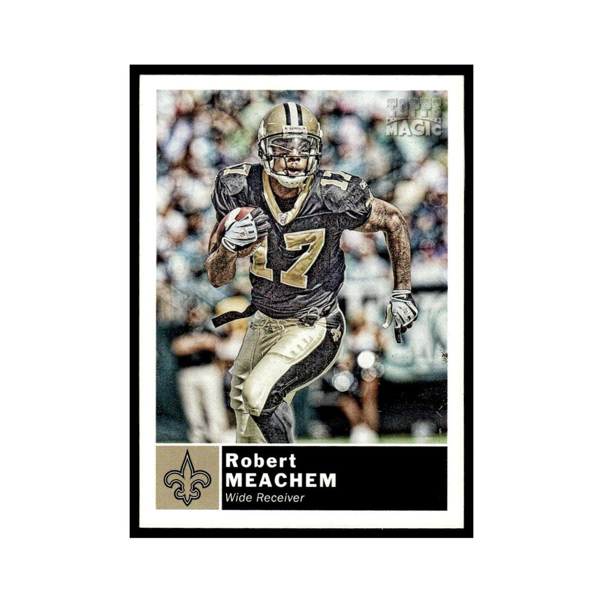 2010 Topps Magic Robert Meachem Saints #135