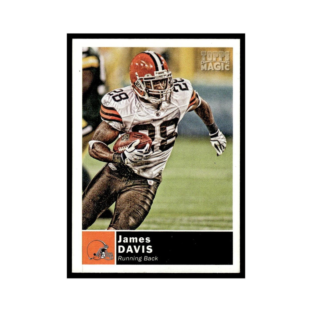 2010 Topps Magic James Davis Browns #248