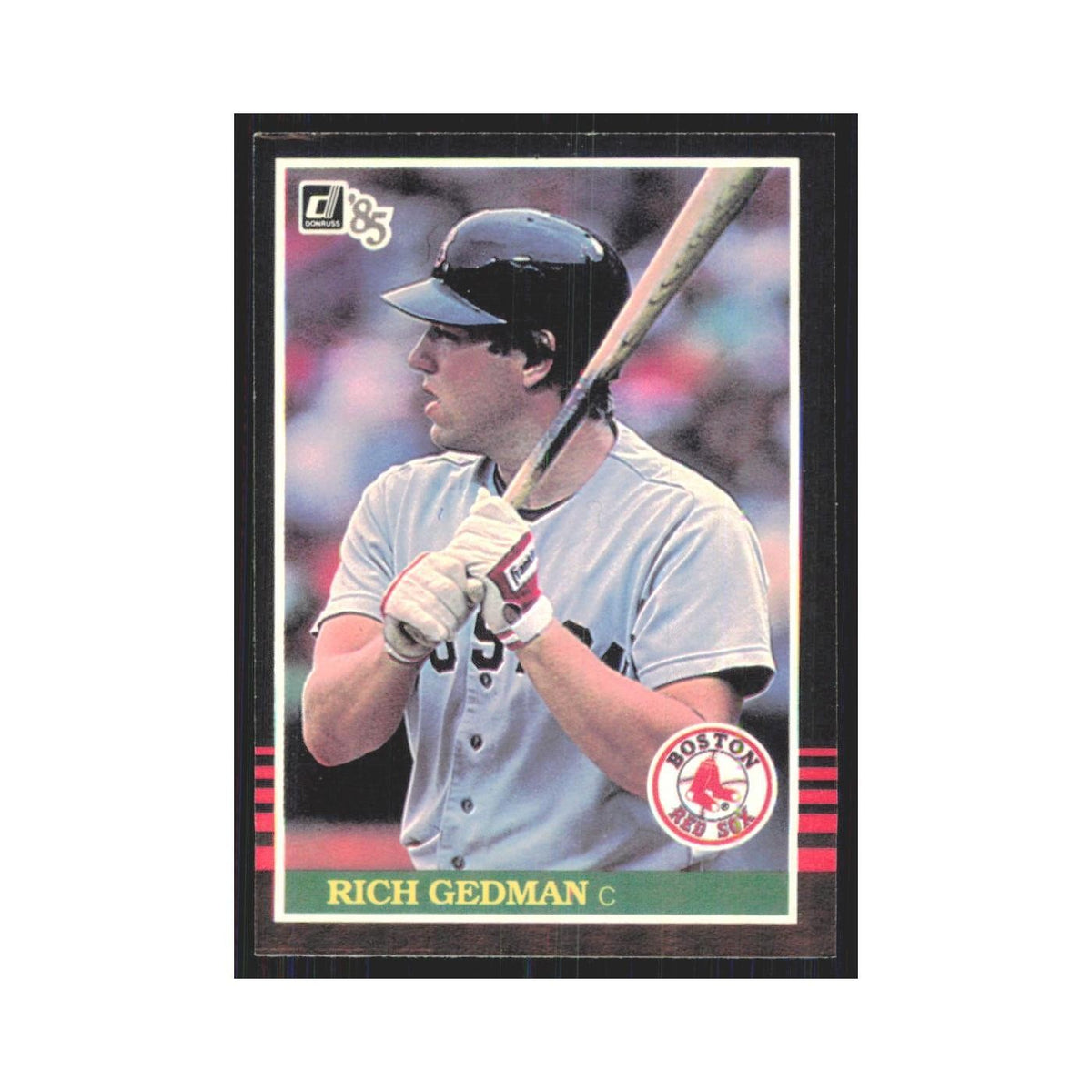 1985 Donruss Rich Gedman Red Sox #457