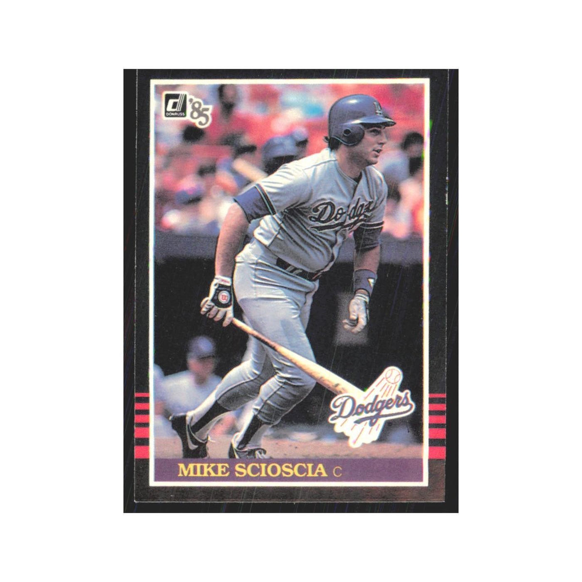 1985 Donruss Mike Scioscia Dodgers #459