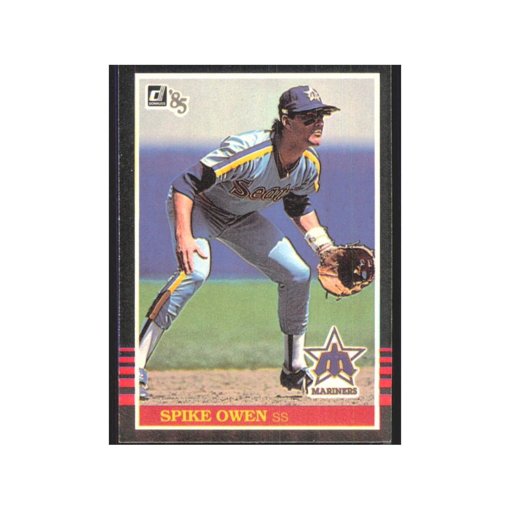 1985 Donruss Spike Owen Mariners #435