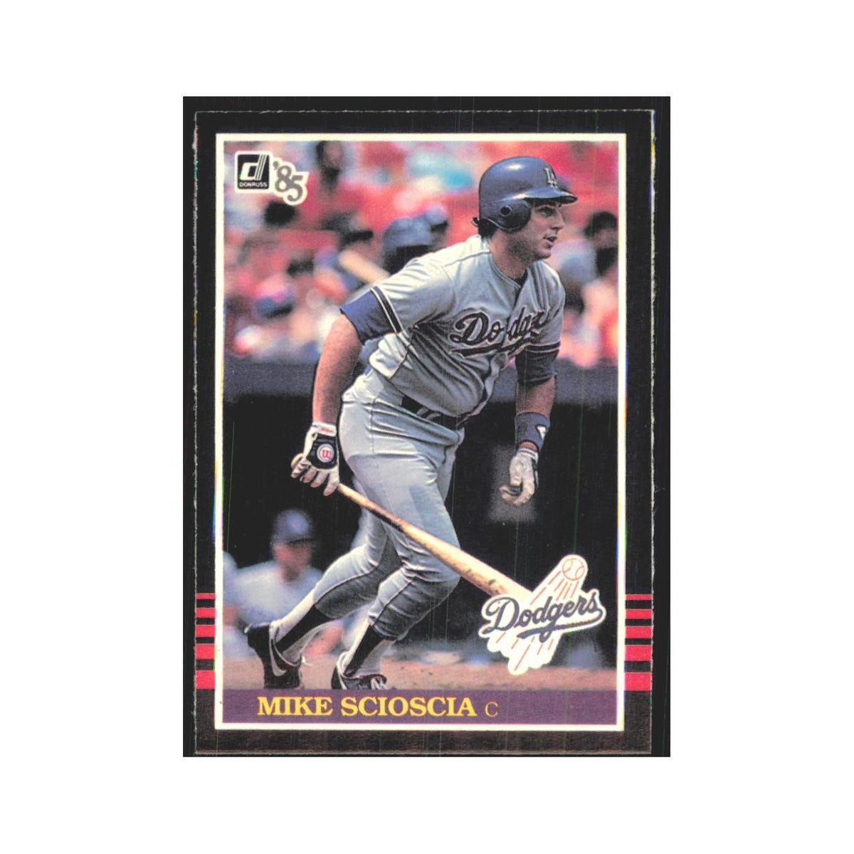 1985 Donruss Mike Scioscia Dodgers #459